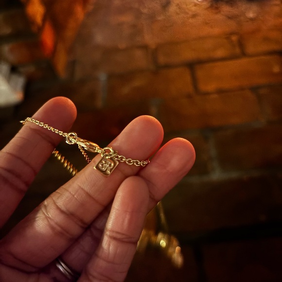 Banana Republic Gold and Cream Necklace Set - Picture 2 of 3